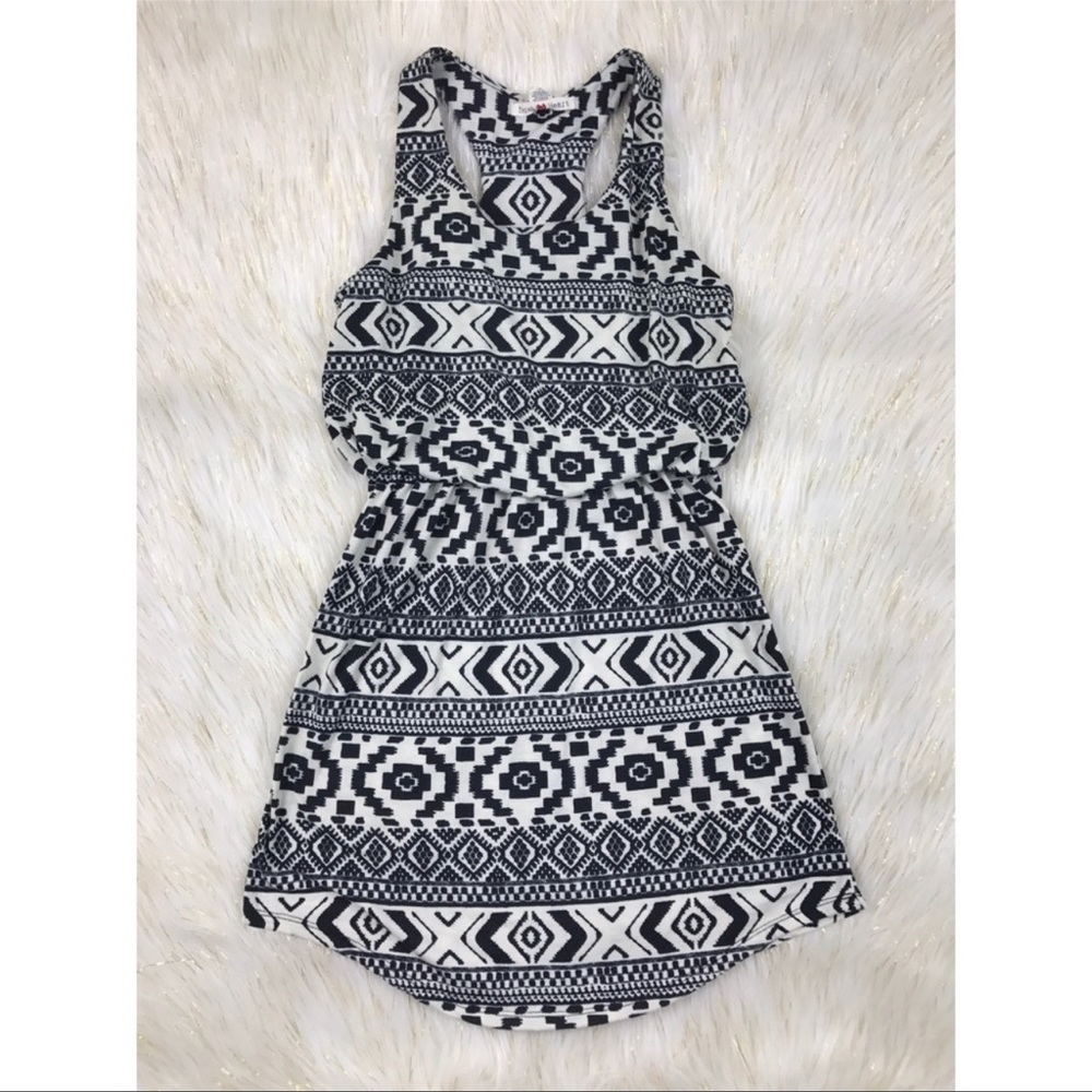 Derek Heart Tribal Design Dress Sz S